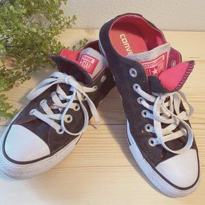 Converse All Stars Double Tongue Shoes Sz 8